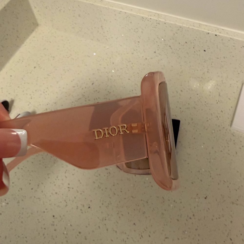 Dior Oversized Pink Gradient Square Sunglasses - image 5